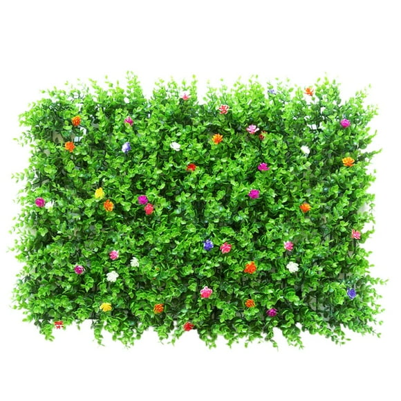 Artificial Grass Mat Grass Fence Artificial Hedges Fence For Garden Yard Backyard Decor