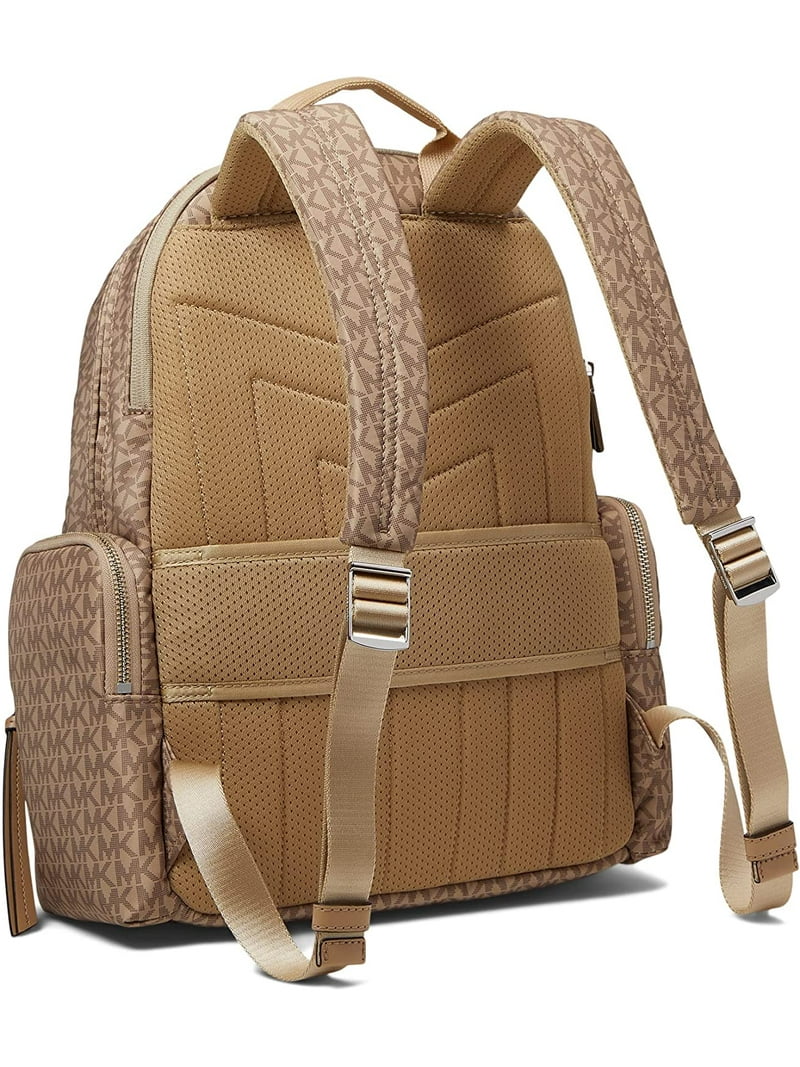 Michael Kors Prescott Large Backpack Nylon Camel - Walmart.com