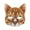 C, variant on Cat Mask Animal Half Face Mask Fancy Dress Animal Tabby Mask Animal Cat Head Mask Halloween Novelty Costume Party Accessory