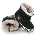 thumbnail image 4 of Baby Boys Girls Winter Warm Boots, Toddler Infant Waterproof Prewalker Snow Boots Crib Shoes, 4 of 7