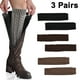 thumbnail image 1 of 3 pares de calentadores de piernas para mujer, calentadores de piernas de invierno, calentadores de piernas cálidos, calentadores de piernas de punto, talla única, 1 of 8