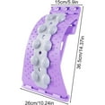 thumbnail image 5 of Back Stretcher | 4 Level Adjustable Lumbar Support Board | Built-in Massage Point, Back Cracker for Home, Car, Office, Gym, Yoga, 5 of 9