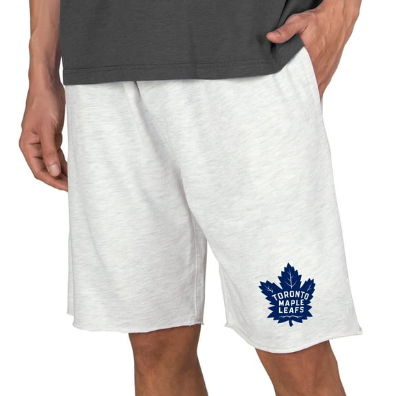 Men's Concepts Sport Oatmeal Toronto Maple Leafs Mainstream Terry Shorts