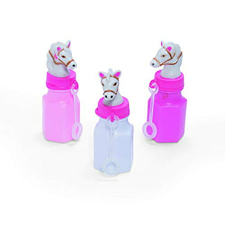 Fun Express 1 X Pink Pony Bubble Bottles - Cowgirl (2 dz ...
