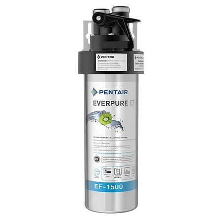 system everpure sink water filter under flow 1500 ef cartridge treatment replacement bathroom filtration pentair systems