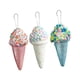 thumbnail image 3 of 3 piezas de adornos para árbol de Navidad, adornos colgantes, manualidades, novedad decorativa Helado, 3 of 9