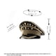 thumbnail image 4 of Gorra de béisbol de poliéster con lentejuelas y diamantes de imitación para adultos, 4 of 4