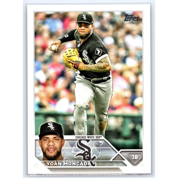 2023 Topps Yoán Moncada #370 Chicago White Sox Baseball Card