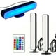 thumbnail image 1 of Barra de luz LED RGB de 2 piezas, tira de LED horizontal/vertical multicolor colorida, 1 of 8