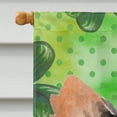 thumbnail image 3 of Long Haired Chihuahua St. Patricks House Flag, 3 of 4