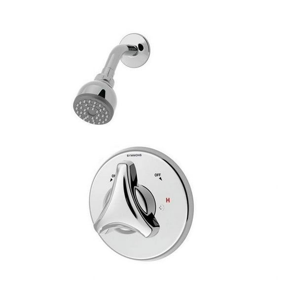 Symmons 206494080 Origins 1-Handle Shower Faucet with Integral Stops in Chrome