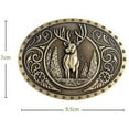 thumbnail image 4 of Vintage Celtic Knot Belt Buckle for Men Simple Cowboy Belt Buckle, 4 of 5