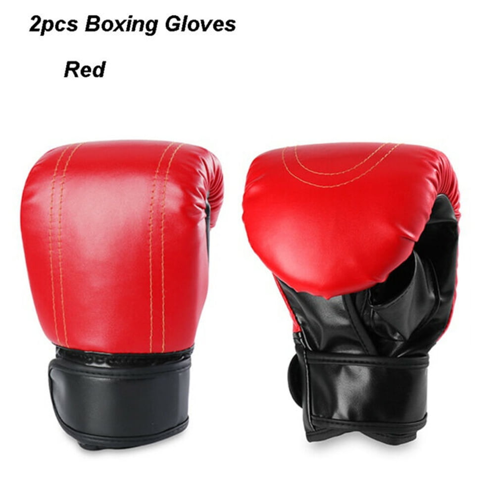 Gym Training Boxing Gloves and Focus Pads Set Hook /& Jabs Mitts Drawstring Bag