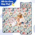 thumbnail image 4 of Pioneer Flower Floral Print Pattern Toddler Nap Mats for Kids Preschool,Sleeping Mat Bag or Kids,Toddler Sleeping Bag,Toddler Nap Mat or Daycare, 4 of 6