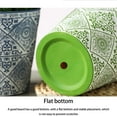 thumbnail image 2 of Baohd Pot de Fleurs en Céramique Jardinière Pot de Fleurs Rond avec Trous de Drainage Surface Émaillée Intérieur Succulente Maison Bureau Sensation Jaune, 2 of 9