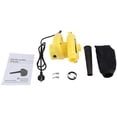 thumbnail image 2 of Soplador de aire eléctrico multifuncional, pistola sopladora de aire de 600W, aspiradora de polvo de coche de mano, herramienta práctica para suministros de jardín de 220V JFHHH pequeña, 2 of 5