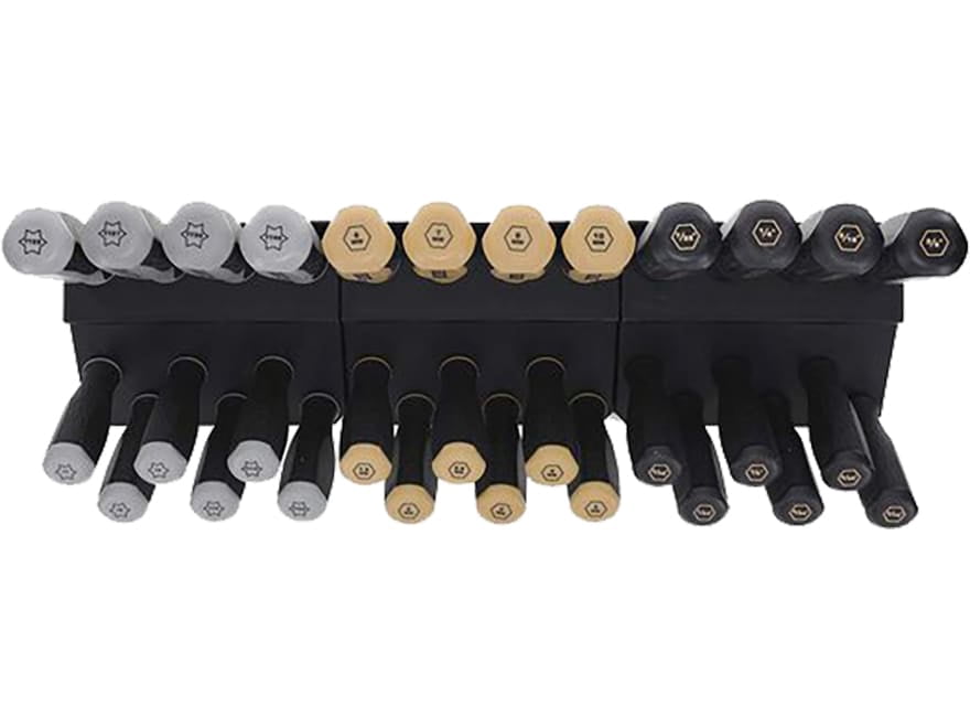 Wheeler 30 Piece SAE/Metric Hex and Torx Benchtop Screwdriver Set for Pistol Rifle Handgun Gunsmithing Rebuild and Maintenance