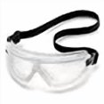 thumbnail image 3 of Gateway Safety 45080 Wheelz Stylish and Comfortable Safety Goggle, Clear Lens, Clear Frame, 3 of 3