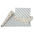 thumbnail image 3 of American Greetings Reversible All-Occasion and Wedding Wrapping Paper, Gold and Silver (4 Rolls, 80 Sq. Ft.), 3 of 10