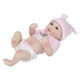 thumbnail image 5 of Baby Girl Doll, No Harm To Human 11in Great Hand Feeling Doll Para Más De 3 Años De Edad Para El Hogar Para La Guardería ANGGREK Tipo de apertura de ojos, 5 of 8