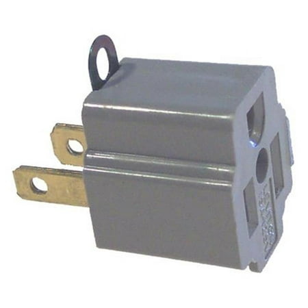 UPC 078477000052 product image for Leviton 274 14A  125V  Adapter  Gray Only | upcitemdb.com