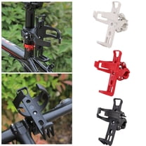 Universal Bike Water Bottle Holder 360° Rotatable Bicycle Cup Cage for MTB, Road Bikes, Strollers & Walkers Adjustable No-Screw Design Fits Most Bottles Ideal for Cycling, Commuting & Outdoor Sports