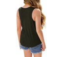thumbnail image 3 of KAUOD Girl's Tank Tops Crewneck Basic Tank Kids Sleeveless Athletic Shirts Casual Dance Gymnastics Top with Pocket Spring Outfits, 3 of 8