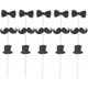 thumbnail image 1 of 15Pcs Creative Cake Scene Decoration Accessories Frosted Surface Plug-in Set, 1 of 4