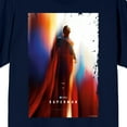 thumbnail image 2 of Superman Movie 2025 Look Up Poster Adult Navy Crew Neck Short Sleeve T-shirt-Small, 2 of 7