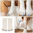 thumbnail image 3 of HEALEEP 1Par Calcetines De Cinco De Para Mujer Con Transpirabilidad Y Protección Para, 3 of 8