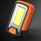 thumbnail image 2 of Soidarity Luz de trabajo recargable portátil, linterna COB ajustable de alto brillo, senderismo, viaje, linterna de mano, reflector carpas Soidarity OD029094-00B, 2 of 6