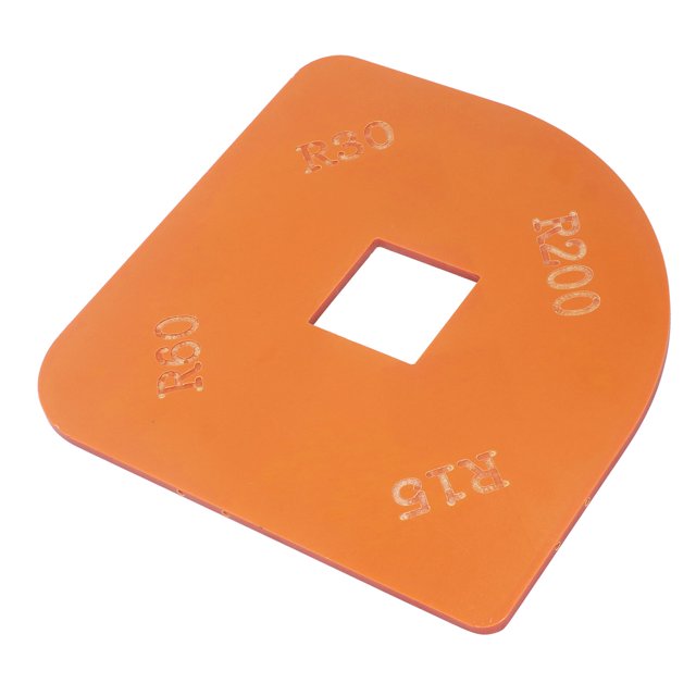 Corner Rounded Corner Locator R15 R30 R60 R200 Radius Template Jig For Cabinet Closet Cutting Woodworking Projects