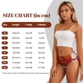 thumbnail image 4 of Fotbe Basketball Shot Calzones Estampados para Mujer – Ropa Interior de Algodón, Cómoda, Suave y Elástica-4X-Large, 4 of 6