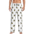 thumbnail image 2 of Goofa Bee Printed Soft Pajama Pants for Men, Wide Leg Comfy Casual Lounge Yoga Pants-Medium, 2 of 9