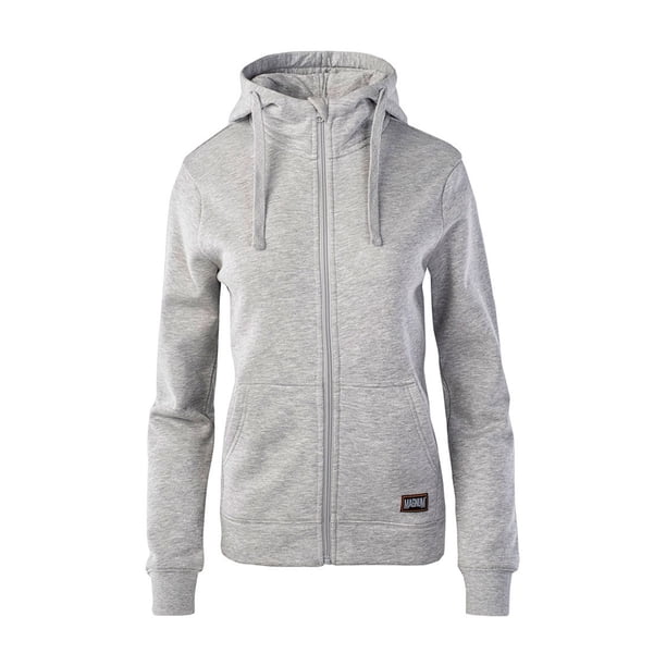 Magnum - Sudadera con Cremallera Lepus para Mujer (Gris Claro Mezcla)