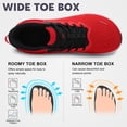 thumbnail image 6 of Barerun Men’s Wide Toe Box Slip On Walking Shoes Lightweight Cushioned Sneakers Non Slip Breathable Athletic Shoes, 6 of 7