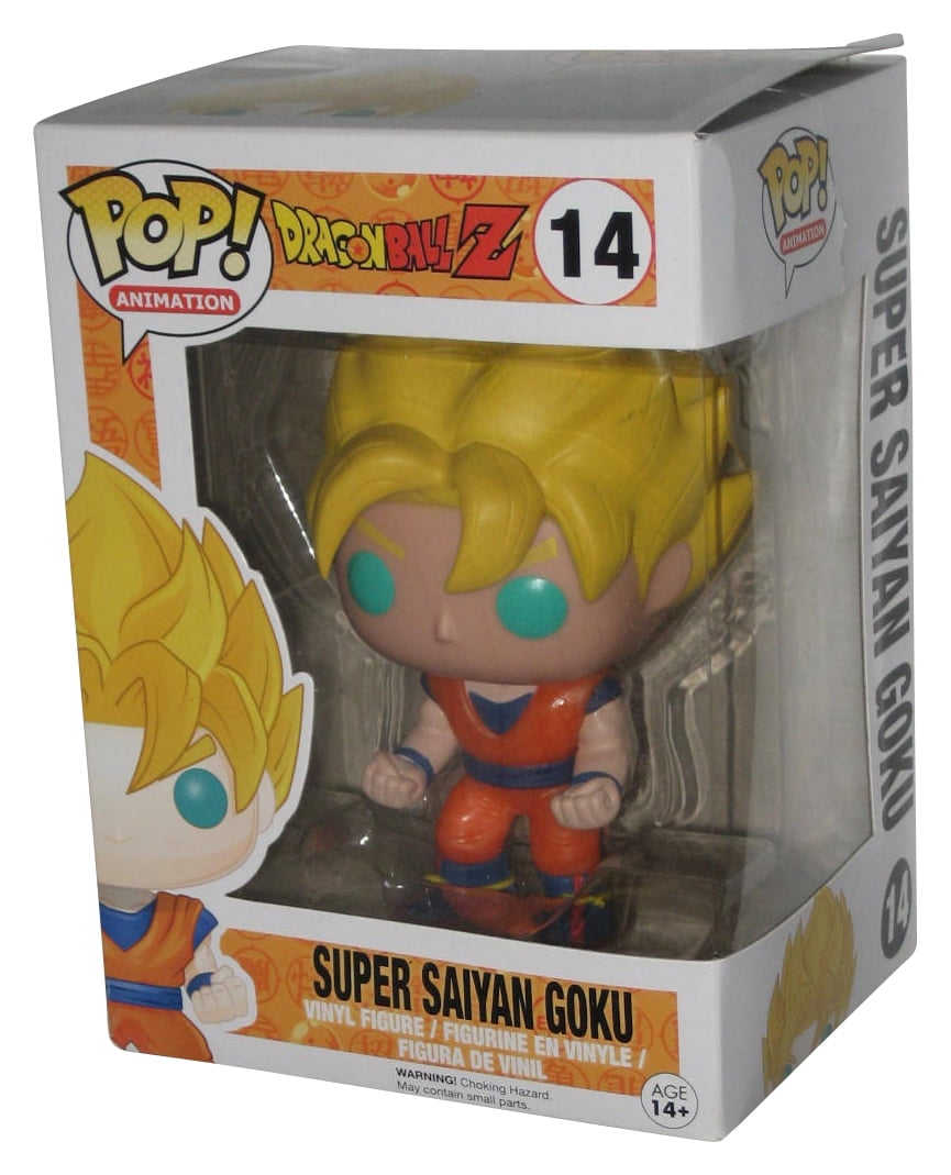 Boneco Dragon Ball Z Goku Super Saiyajin Funko Pop 14 - Papellotti