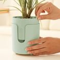 thumbnail image 4 of LSLJS Self Watering Pots for Indoor Plants & Plastic Flower Pot - Self Watering Pots & Thickened Self Watering Planter Breathable for Garden Plants Flowers, 4 of 6
