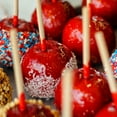 thumbnail image 4 of BambooMN 6mm Semi-Point Candy Apple Bamboo Skewers - 10" (25cm) - 1,000 Pieces, 4 of 9