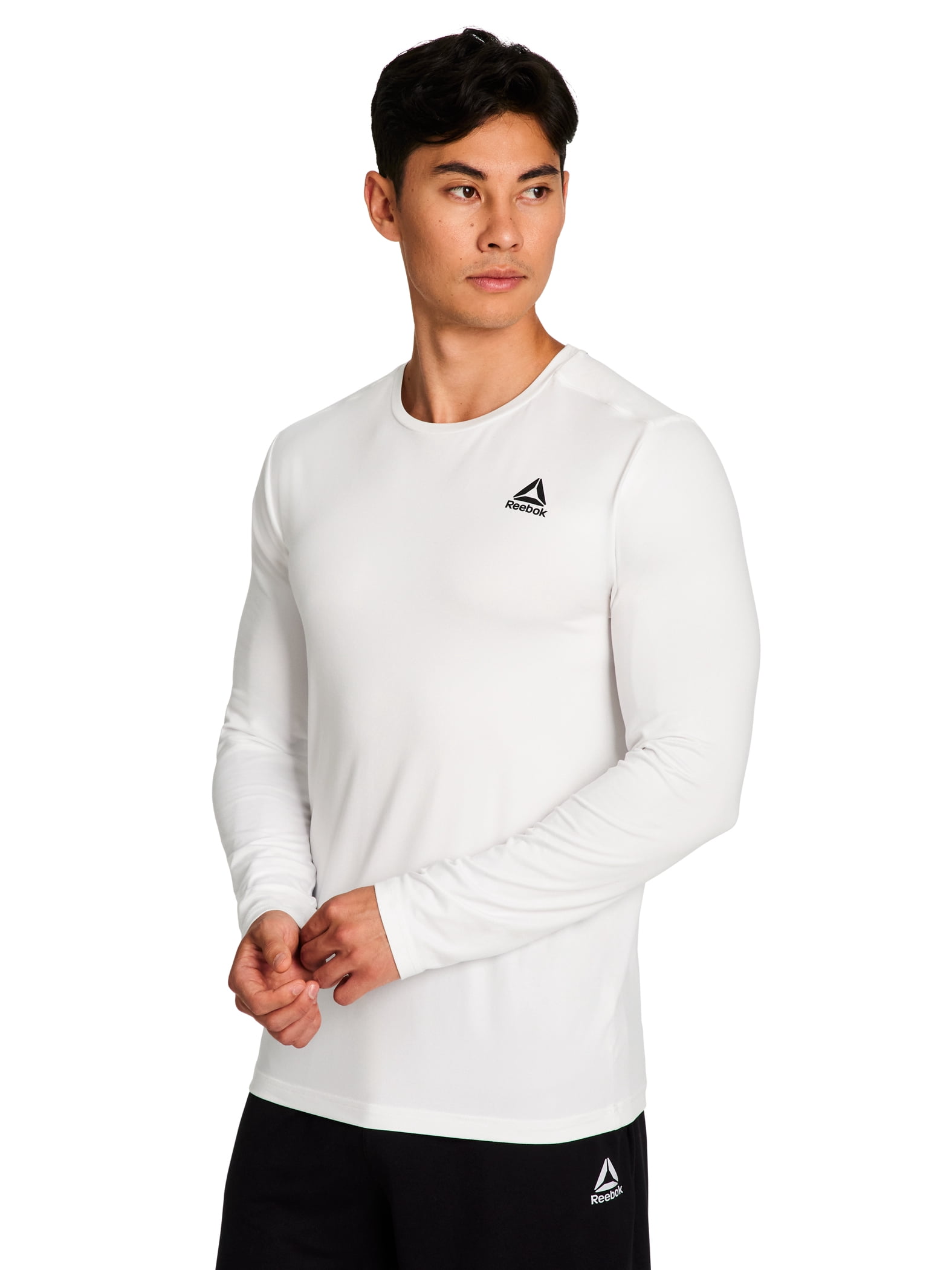 Reebok Men's and Big Men's Legacy Core Long Sleeve T-Shirt, Sizes XS-5XL