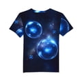 thumbnail image 4 of ITSAME T-Shirts for Boys, Loose Fit Breathable Comfortable Round Neck Summer Trendy Casual Pullover Tees Multicolor 12-13T, 4 of 5