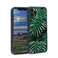 thumbnail image 1 of Compatible with iPhone 11 Pro Phone Case, Tropical-Leaves-2-3 Case Men Women, Flexible Silicone Shockproof Case for iPhone 11 Pro, 1 of 1