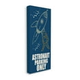 thumbnail image 3 of Stupell Industries Astronaut Parking Only Rocket Graphic Art Gallery Wrapped Canvas Print Wall Art, Design by Kim Allen, 3 of 7