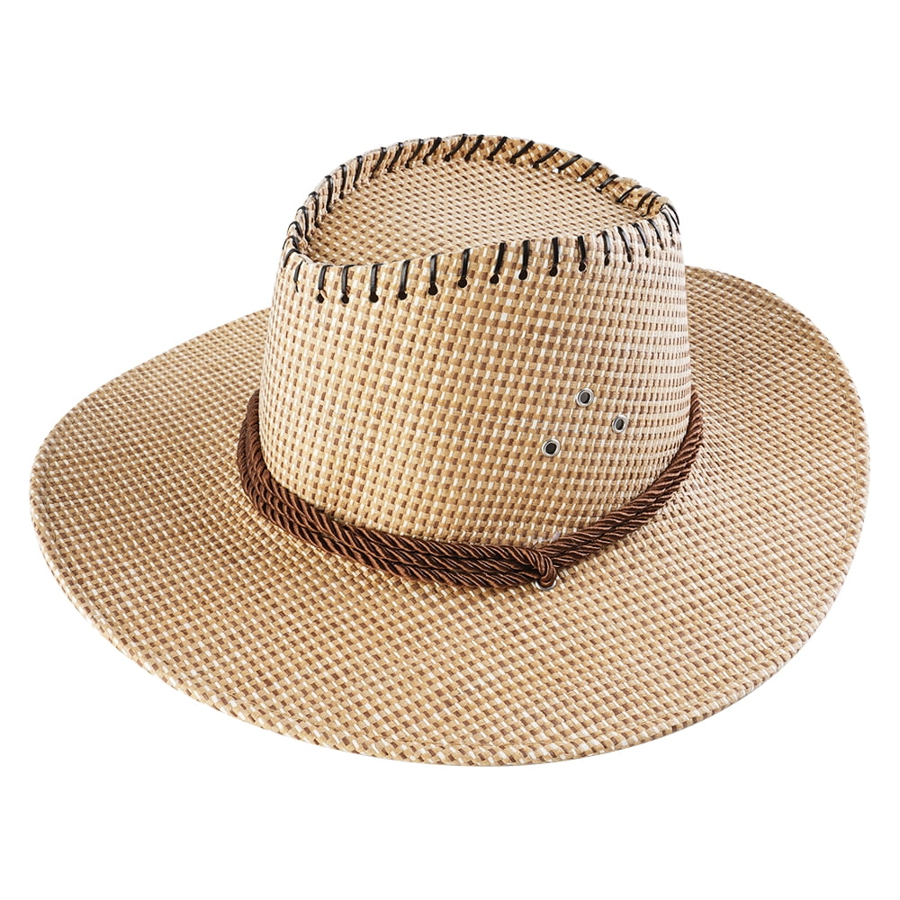Casual Cowboy Hat Western Cowboy Hat Men and Women Unisex Cowboy Hats