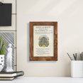 thumbnail image 6 of Printed Embellished Bookplate VIII - Framed Print w/glass - Walnut, 6 of 6