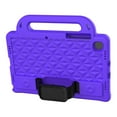 thumbnail image 4 of Galaxy Tab A7 10.4-inch T500 T505 Case,Dteck Shockproof EVA Foam Kids Friendly Handle Kickstand Hand Strap Case for Samsung Tab A7 10.4" 2020 Lightweight Cover with Shoulder Strap,Purple, 4 of 9