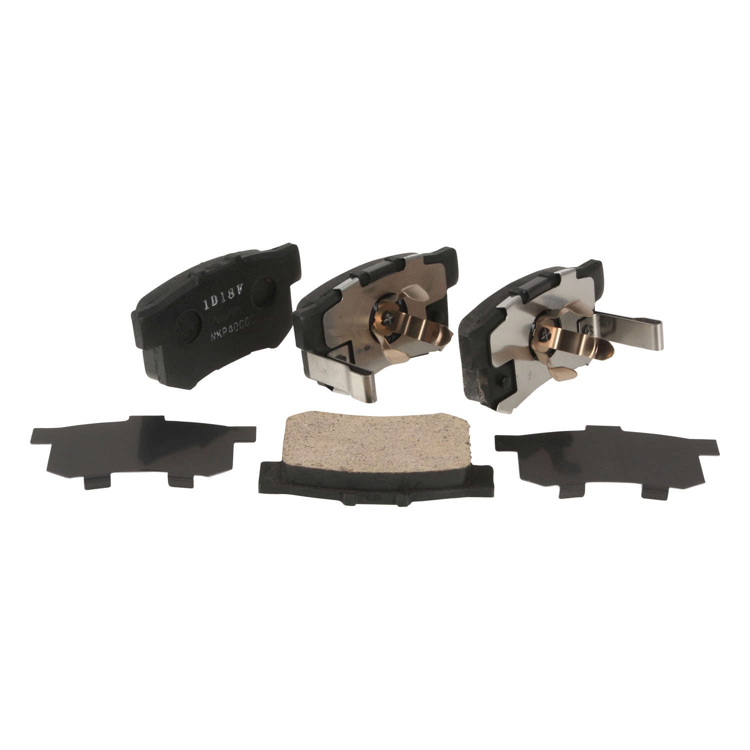 Nissin Oe Formulated Brake Pad Set, W/ Shims