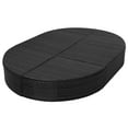 thumbnail image 5 of vidaXL Patio Bed Outdoor Double Chaise Lounge Bed with Cushion Poly Rattan, 5 of 22