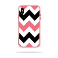 thumbnail image 1 of MightySkins LIFSLIPXSM-Black Pink Chevron Skin Decal Wrap for LifeProof SLAM iPhone XS Max Case Sticker - Black Pink Chevron, 1 of 4