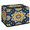 Multicolor 4, variant on CURLYOOT Ethnic Floral Storage Bin with Zipper Lid Foldable Storage Basket Box Rustic Western Clothes Organizer Container for Closet, Shelf, Bedroom, Home Decor